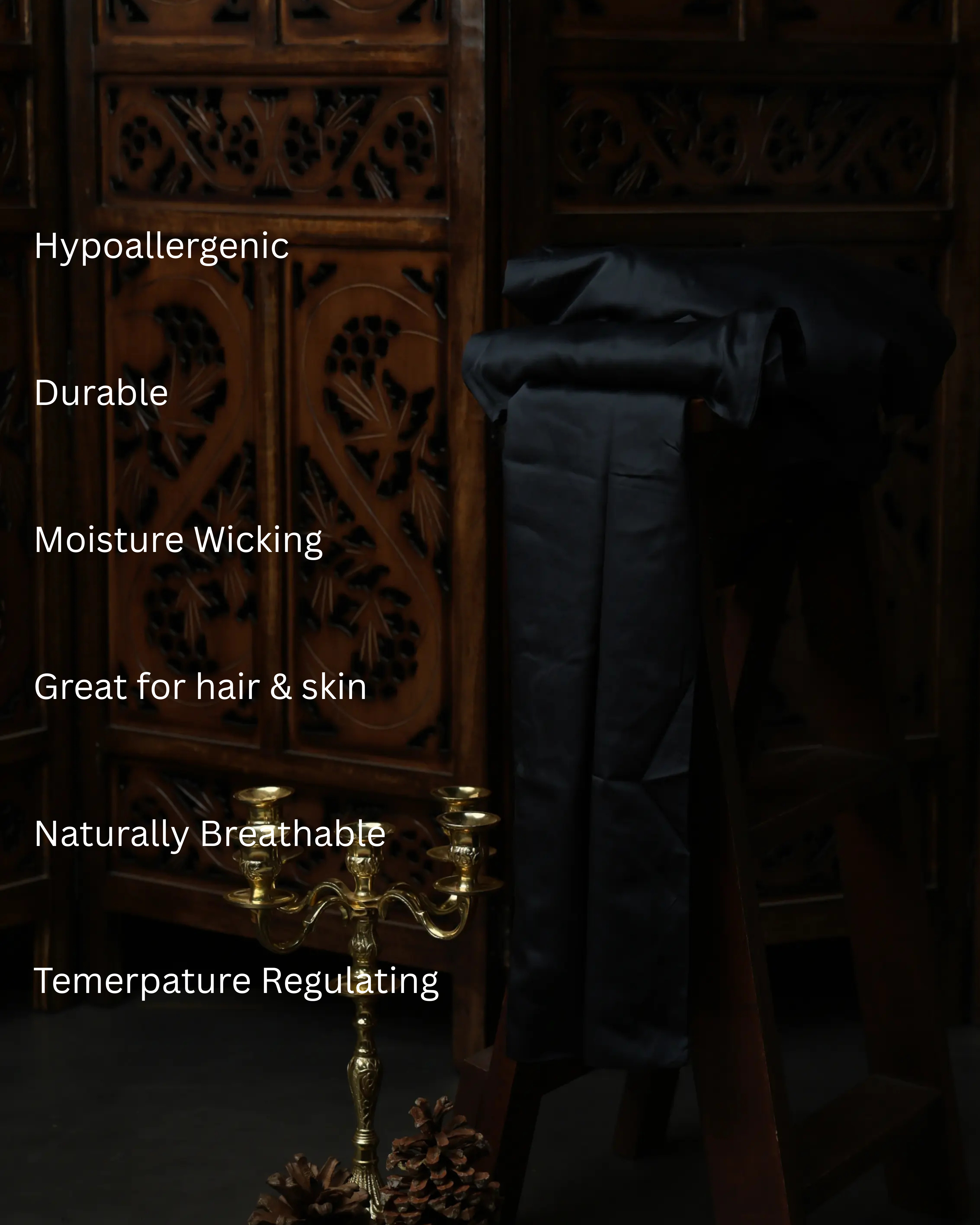 Noir Black Bedsheet Set