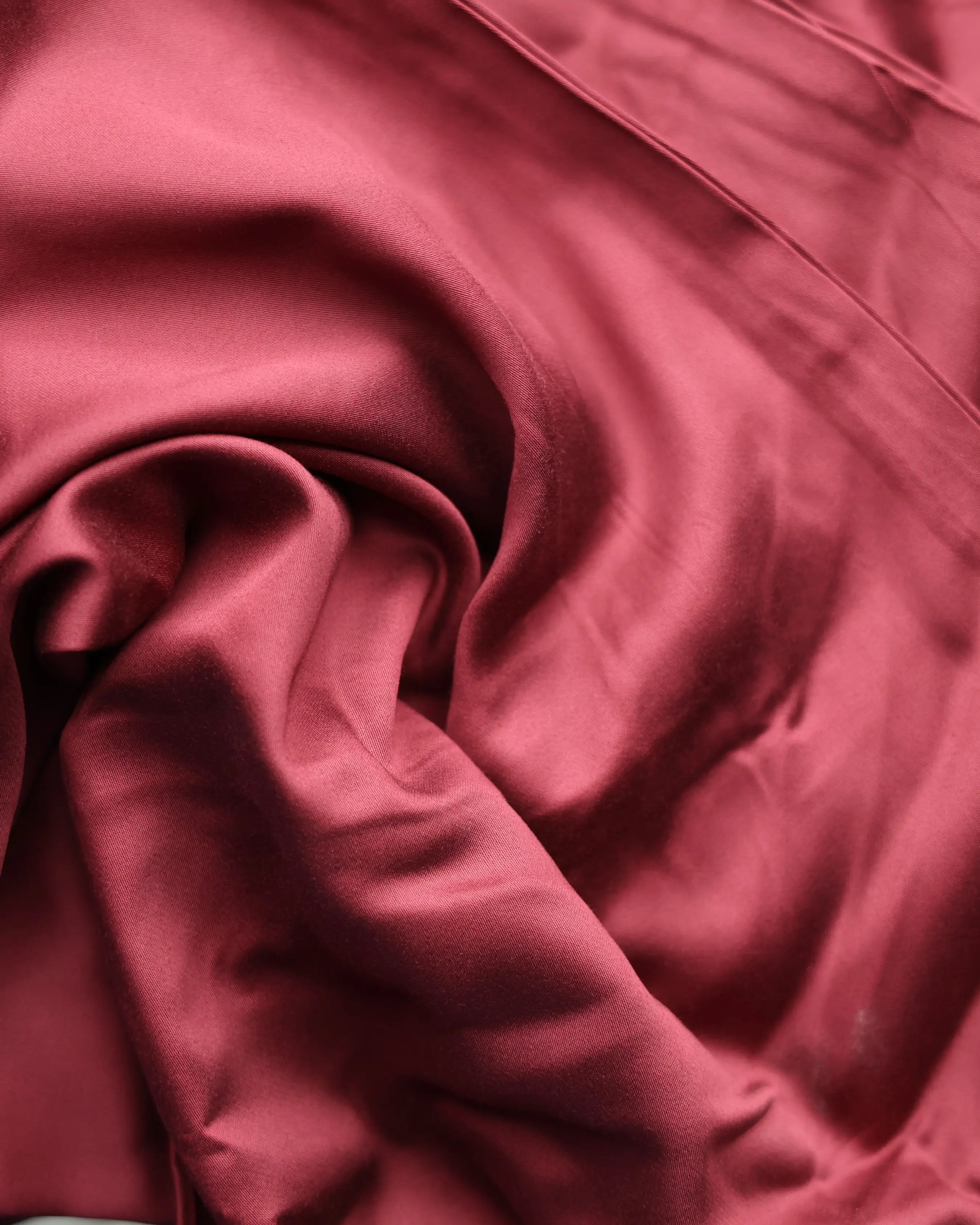 Wine Red Bedsheet Set