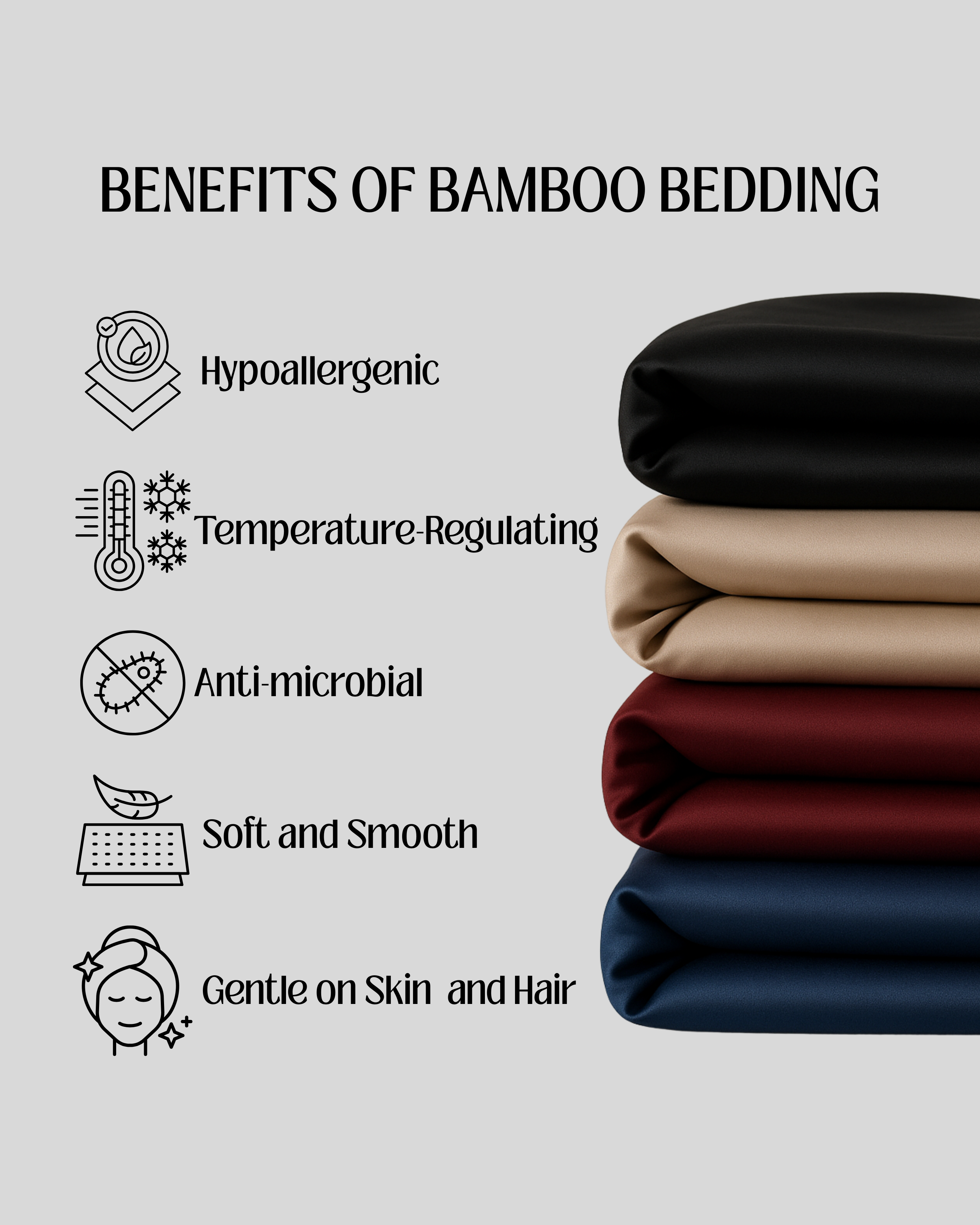 Wine Red Bedding Set